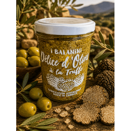 Delice d'olive à la truffe 🫒🍄‍🟫