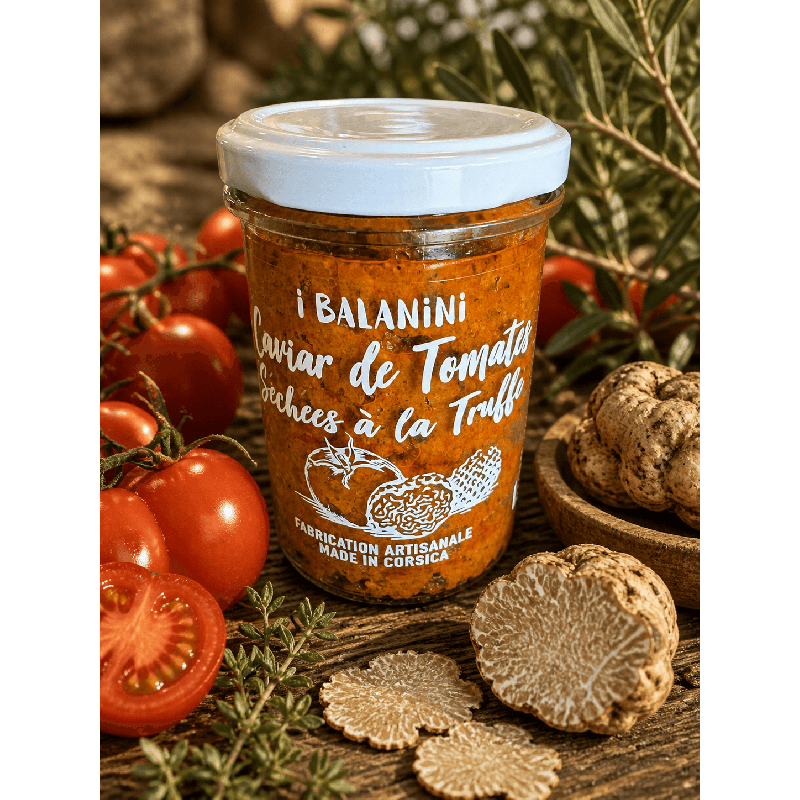Caviar de tomates sechées à la truffe 🍅🍄‍🟫