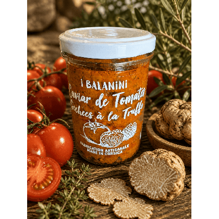 Caviar de tomates sechées à la truffe 🍅🍄‍🟫