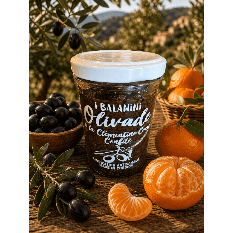 Olivade à la clémentine corse confite 🍊