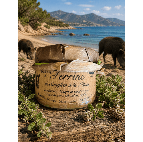 Terrine de sanglier à la Nepita 190g 🐗🌱