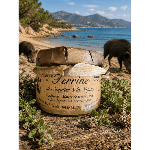 Terrine de sanglier à la Nepita 190g 🐗🌱