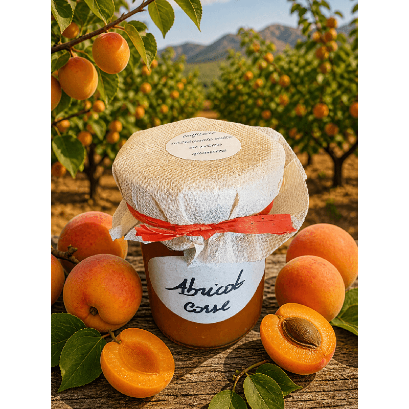 Confiture d'abricot corse