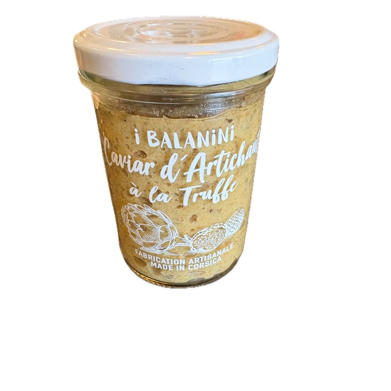 Caviar d'artichauts à la truffe